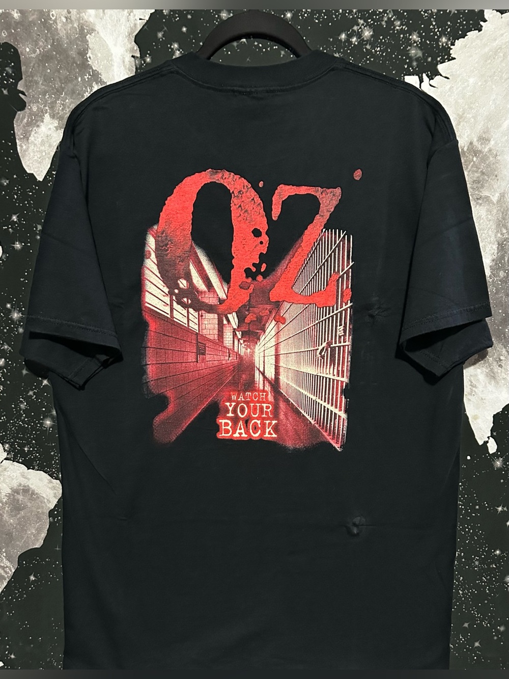 Oz HBO Promo Watch Your Back Graphic Shirt